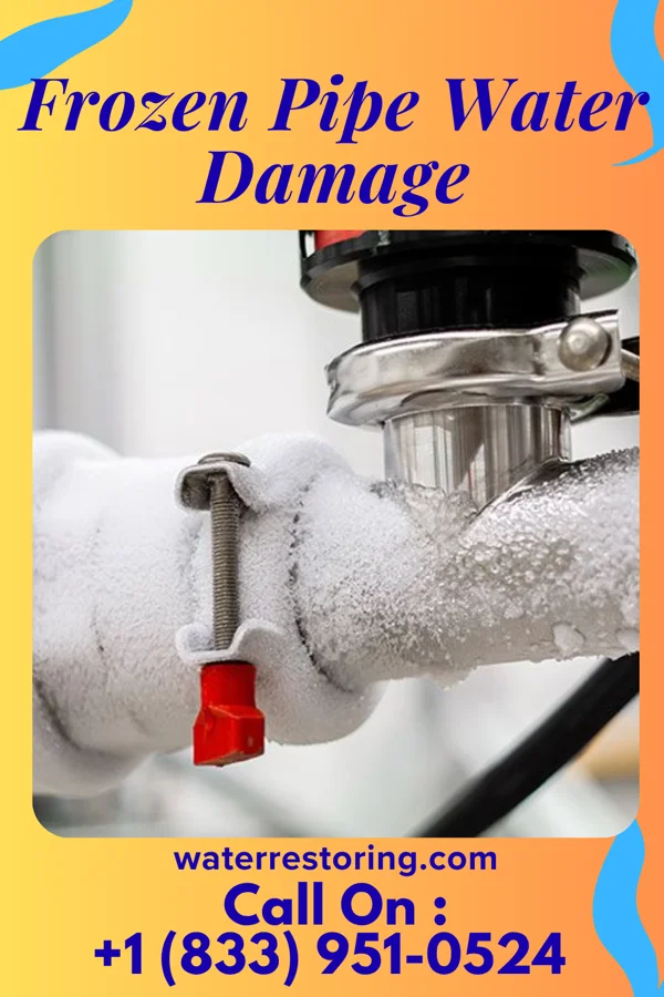 Frozen Pipe Water Damage in Sipsey, AL
